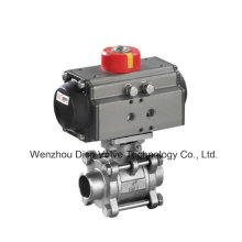 API Pneumatic Stainless Steel Thread Floating Ball Valve